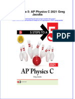 (Download PDF) 5 Steps To A 5 Ap Physics C 2021 Greg Jacobs Full Chapter PDF