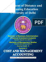 Cost and Management Accounting SLM (BMS&BBAFIA)