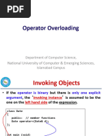 Operator Overloading Lec-2