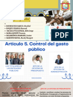 Control de Gasto Publico Actividad N°