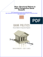 Bank Politics Structural Reform in Comparative Perspective David Howarth Full Chapter PDF