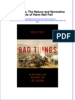 Bad Things The Nature and Normative Role of Harm Neil Feit Full Chapter PDF