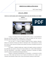 Direito Das Obrigações - Aula 10 - 22.04.21 - Textos