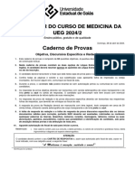 Ueg Medicina 2024 2 Caderno de Prova Tipo 1