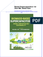 Biomass Based Supercapacitors 1St Edition MD Abdul Aziz Full Chapter PDF