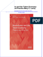 Blockchains and The Token Economy Theory and Practice Mary C Lacity Full Chapter PDF