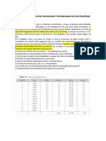 Taller de Ejercicios Resueltos de Capacidad y Estabilidad de Los Procesos 2021 1