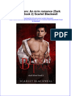 (Download PDF) Blood Tears An M M Romance Dark Blood Book 2 Scarlet Blackwell Full Chapter PDF