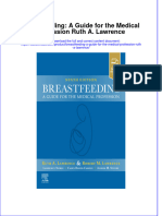 Breastfeeding A Guide For The Medical Profession Ruth A Lawrence Full Chapter PDF