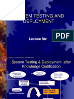 KM6 System Testing & Deployment