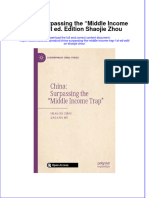 China Surpassing The Middle Income Trap 1St Ed Edition Shaojie Zhou Full Chapter PDF