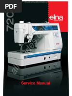 Elna 7200 Sewing Machine Service Manual