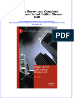 Chinas Uneven and Combined Development 1St Ed Edition Steven Rolf Full Chapter PDF