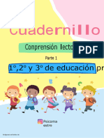 Cuadernillo COMPRENSION LECTORA Parte 1