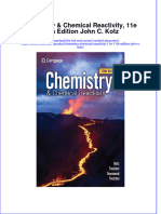 (Download PDF) Chemistry Chemical Reactivity 11E 11Th Edition John C Kotz Full Chapter PDF