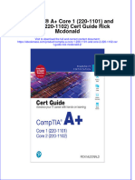 Emassfile - 506comptia A Core 1 220 1101 and Core 2 220 1102 Cert Guide Rick Mcdonald 2 Full Chapter PDF