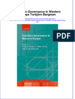 Coalition Governance in Western Europe Torbjorn Bergman Full Chapter PDF