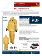 Firefither Suit Gladiator Gearforce