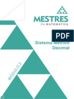 Sistema Métrico Decimal - Corrigido