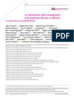 European Registry On Helicobacter Pylori Management: Single Capsule Bismuth Quadruple Therapy Is Effective in Real World Clinical Practice