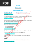 Eng201 Short Notes by Amir For Midterm-1