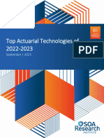 Top Actuarial Tech 2022 2023