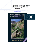 (Download PDF) Etextbook For Advanced Digital Design With The Verilog HDL 2Nd Edition Full Chapter PDF