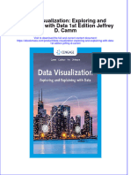 (Download PDF) Data Visualization Exploring and Explaining With Data 1St Edition Jeffrey D Camm Full Chapter PDF