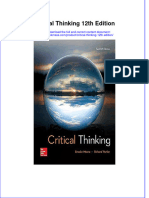 (Download PDF) Critical Thinking 12Th Edition Full Chapter PDF