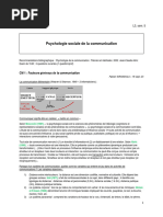 CM - L3, Semestre 5 - Psychologie Sociale