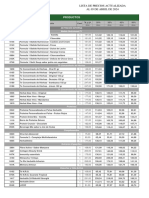 Lista de Precios Herbalife Abril 2024