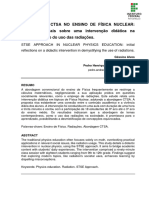 Abordagem CTSA No Ensino de Física Nuclear - Reflexões Iniciais Sobre Uma in