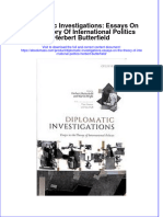 Diplomatic Investigations Essays On The Theory of International Politics Herbert Butterfield Full Chapter PDF