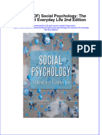 Social Psychology The Science of Everyday Life 2Nd Edition Full Chapter PDF