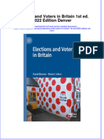 Elections and Voters in Britain 1St Ed 2022 Edition Denver Full Chapter PDF