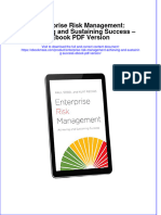 Enterprise Risk Management Achieving and Sustaining Success Version Full Chapter PDF