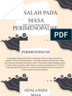 Masalah Pada Masa Perimenopause