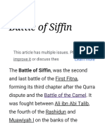 Battle of Siffin - Wikipedia