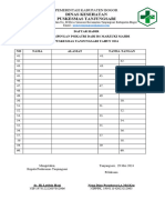 Daftar Hadir Penyuluhan Luar Gedung