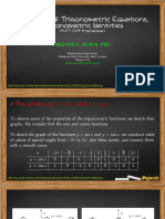 4.2 Graphs of Trigonometric EquationsTrigonometric Identities