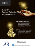 ERP System Selection and Implementation