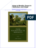 From Psychology To Morality Essays in Ethical Naturalism John Deigh Full Chapter PDF