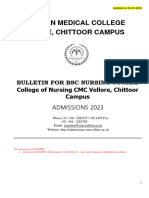 BSC Nursing Chittoor 2023 March 6