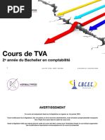 Cours TVA - 2e Bac - CBCEC - 2023-2024 - DEF