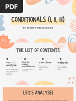 Conditionals (I, II and III)