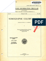 Nomographic Column Charts (15 February 1922)