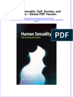 Human Sexuality Self Society and Culture Version Full Chapter PDF