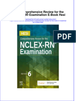 Hesi Comprehensive Review For The Nclex RN Examination E Book Hesi Full Chapter PDF