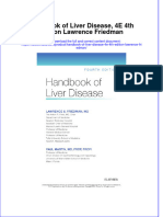 (Download PDF) Handbook of Liver Disease 4E 4Th Edition Lawrence Friedman Full Chapter PDF