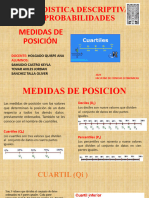 Medidas de Posicion